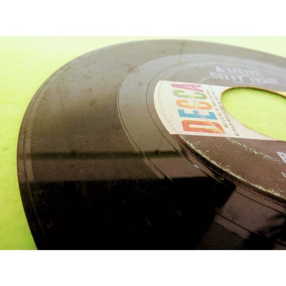 Burl‎ Ives - A Little Bitty Tear / Shanghied Decca 31330 45rpm Vinyl Record 7" - Picture 9 of 9